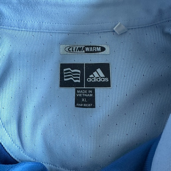 Adidas Climawarm Long Sleeve Polo - Picture 2 of 3